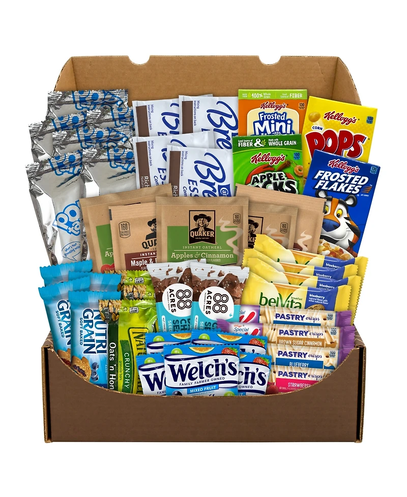 SnackBox Pros Breakfast Snack Box
