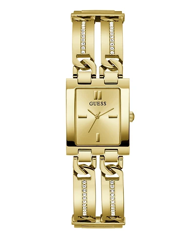 Guess Women's Analog Gold-Tone 100% Steel Watch 39mm