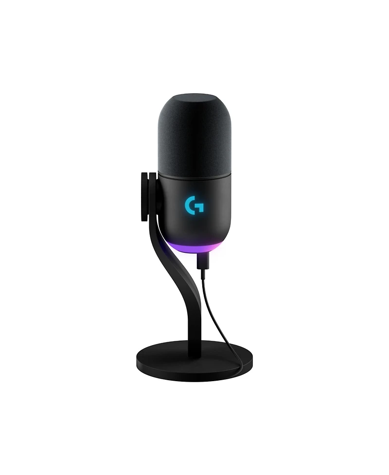 Logitech Yeti Gx Rgb Lightsync-Powered Gaming Microphone (Black)