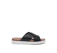 Womens johana double strap slip-on flats