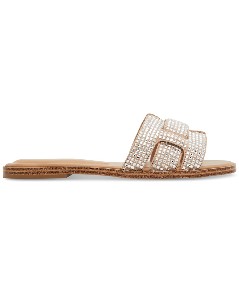 Aldo Women's Elenaa Studded Flat Slide Sandals
