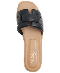Aldo Women's Elenaa Studded Flat Slide Sandals