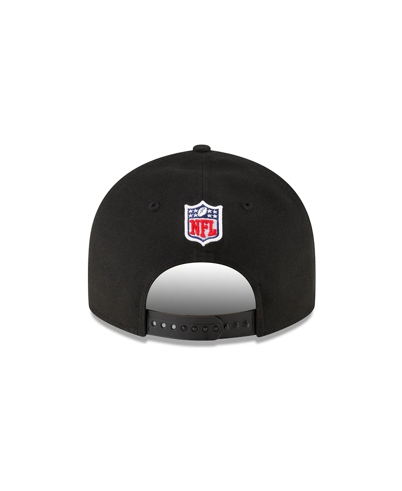 Men's New Era Black San Francisco 49ers 2023 Nfc Champions Locker Room Trophy Collection Low Profile 9FIFTY Snapback Hat