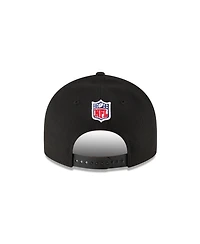 Men's New Era Black San Francisco 49ers 2023 Nfc Champions Locker Room Trophy Collection Low Profile 9FIFTY Snapback Hat