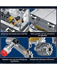 Contixo Aerospace Series Mars Rover Building Block Set - 359 Pcs