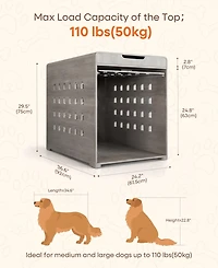 Sugift 4-Tier Foam Non-Slip Dog Steps with Washable Zippered Cover