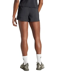 adidas Women's Pacer Training 3-Stripes Woven High-Rise Shorts