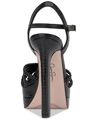 Jessica Simpson Women's Inaia Woven Platform Dress Sandals