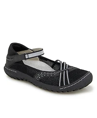 Jbu Women's Maya Casual Mary Jane Flats