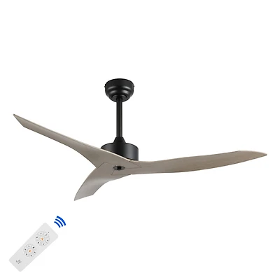Jonathan Y Aldrin Modern Minimalist Iron/Plastic Razor Ceiling Fan