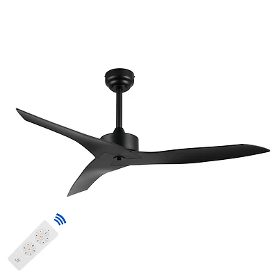 Jonathan Y Aldrin Modern Minimalist Iron/Plastic Razor Ceiling Fan