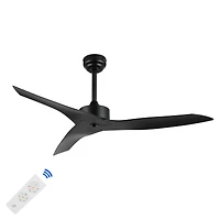Jonathan Y Aldrin Modern Minimalist Iron/Plastic Razor Ceiling Fan
