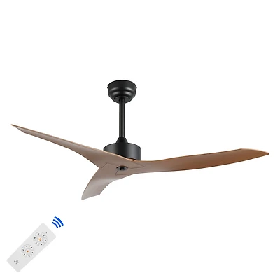 Jonathan Y Aldrin Modern Minimalist Iron/Plastic Razor Ceiling Fan