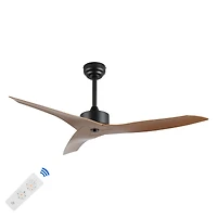 Jonathan Y Aldrin Modern Minimalist Iron/Plastic Razor Ceiling Fan