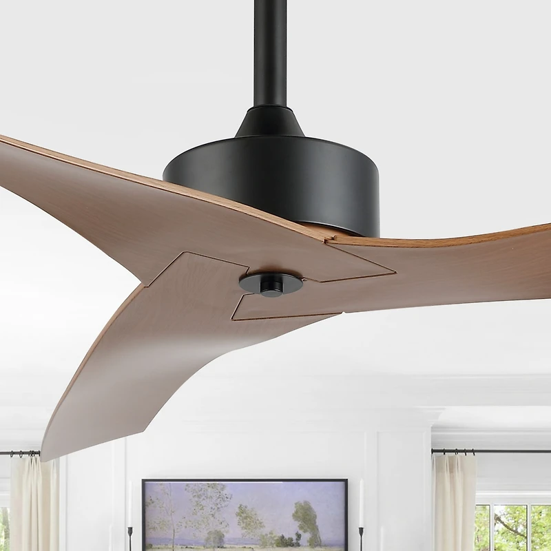 Jonathan Y Aldrin Modern Minimalist Iron/Plastic Razor Ceiling Fan