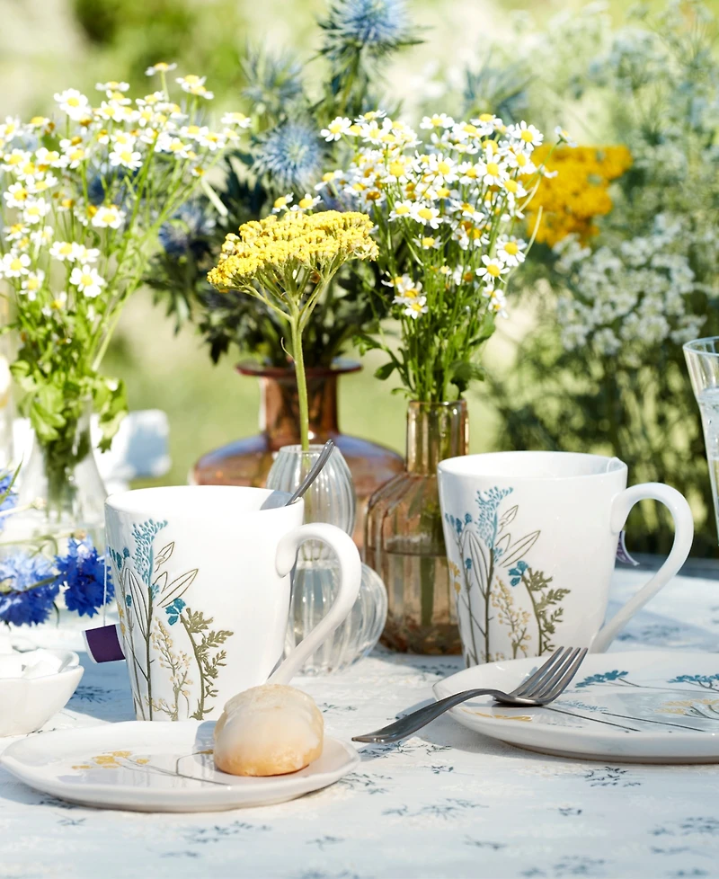 Lenox Wildflowers Mugs, Set of 4