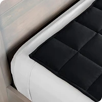 Bare Home Weighted Blanket, 25lbs (80" x 87") - Minky