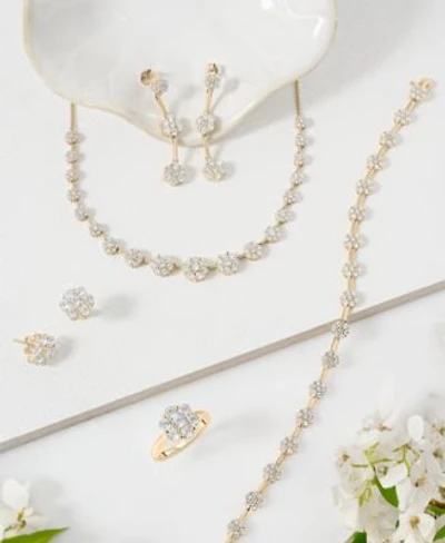 Wrapped In Love Diamond Flower Jewelry Collection In 14k Gold Created For Macys