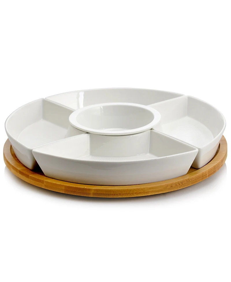 Elama Signature Large 6-Piece Lazy Susan