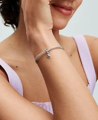 Pandora Rose in Bloom Dangle Charm in Sterling Silver