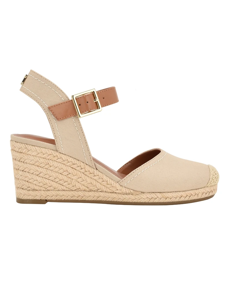 Tommy Hilfiger Women's Nilsa Closed Toe Espadrille Wedge Sandal