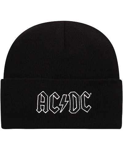 Men's American Needle Black Ac/Dc Cuffed Knit Hat