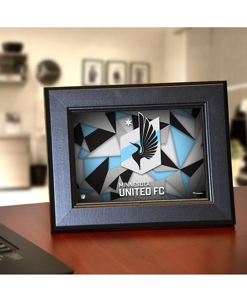 Minnesota United Fc Framed 5" x 7" Team Logo Collage