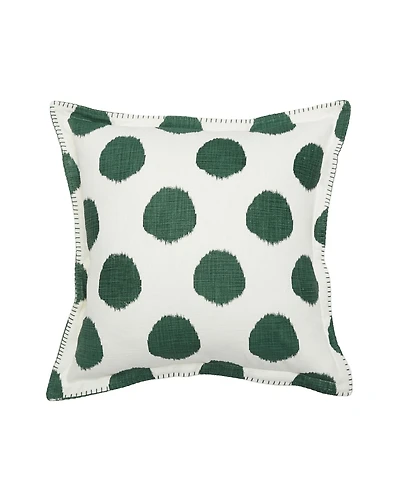 Jungle Dot Printed Throw Pillow, 20" x 20"