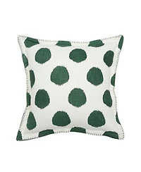 Jungle Dot Printed Throw Pillow, 20" x 20"