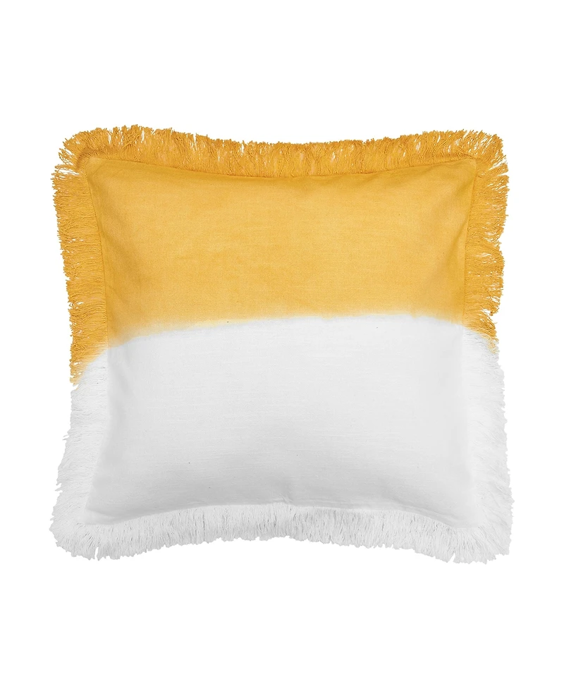 Aster Ochre Throw Pillow