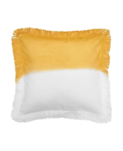 Aster Ochre Throw Pillow