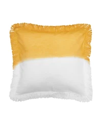 Aster Ochre Throw Pillow