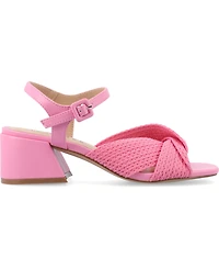 Journee Collection Women's Zerlina Block Heel Dress Sandals