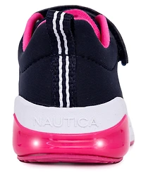 Nautica Big Girls Towhee Buoy Light Up Lace Up Sneakers