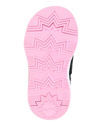 Nautica Toddler Girls Alois Beacon Light Up Slip On Sneakers