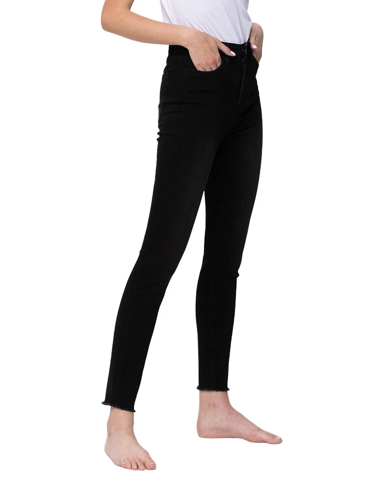 Vervet Women's Super High Rise Ankle Skinny Jeans