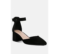 stroot mid block heel sandals