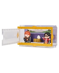 Harry Potter, Micro Magical Moments Year 2 Flying Car Figure Set with Harry, Ron, Hedwig Display Case