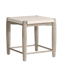 Closeout! Tycer 24" Stone Side Table
