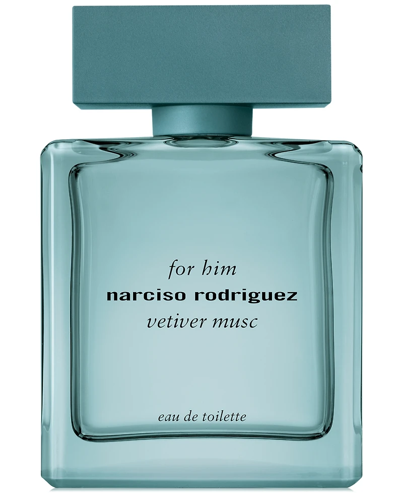 Narciso Rodriguez Men's For Him Vetiver Musc Eau de Toilette Spray, 3.3 oz., A Macy's Exclusive