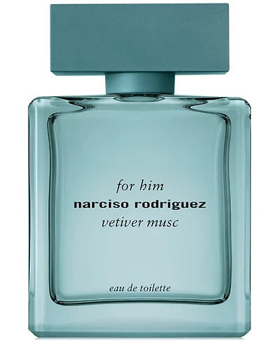 Narciso Rodriguez Men's For Him Vetiver Musc Eau de Toilette Spray, 3.3 oz., A Macy's Exclusive