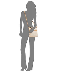 Style & Co Straw North South Crossbody Bag, Exclusively at Macy's