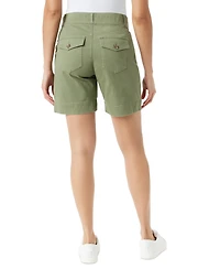 Gloria Vanderbilt Women's Shape Effect 7" Shorts