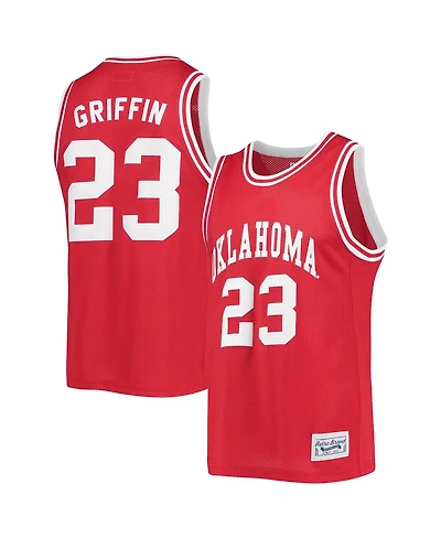 Men's Original Retro Brand Blake Griffin Crimson Oklahoma Sooners Commemorative Classic Basketball Jersey
