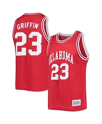 Men's Original Retro Brand Blake Griffin Crimson Oklahoma Sooners Commemorative Classic Basketball Jersey