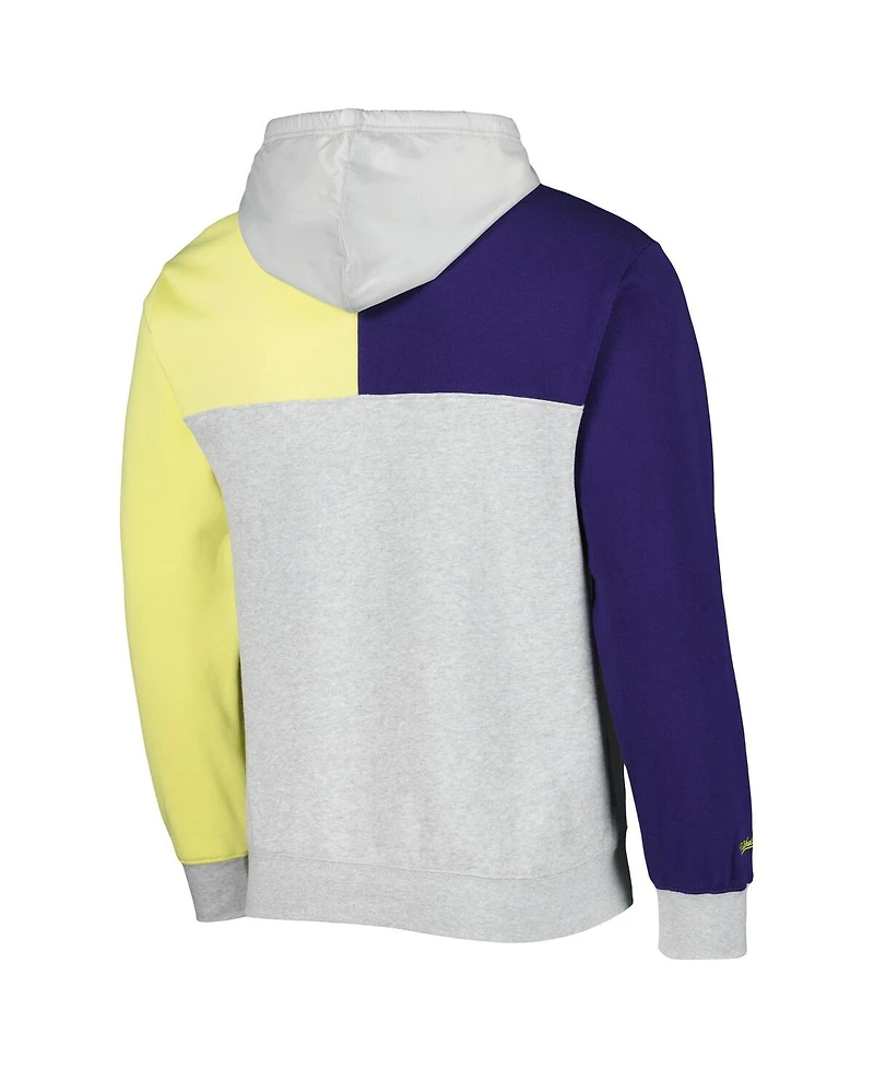 Men's Mitchell & Ness Gray Nashville Sc Tie Breaker Pullover Hoodie