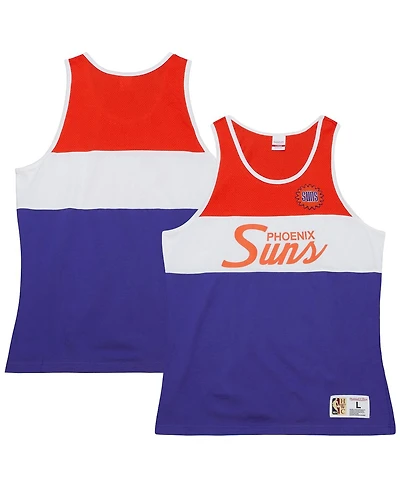 Men's Mitchell & Ness Purple Phoenix Suns Special Script Tank Top