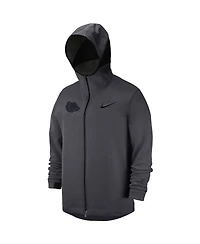 Men's Nike Anthracite Gonzaga Bulldogs Tonal Showtime Full-Zip Hoodie Jacket