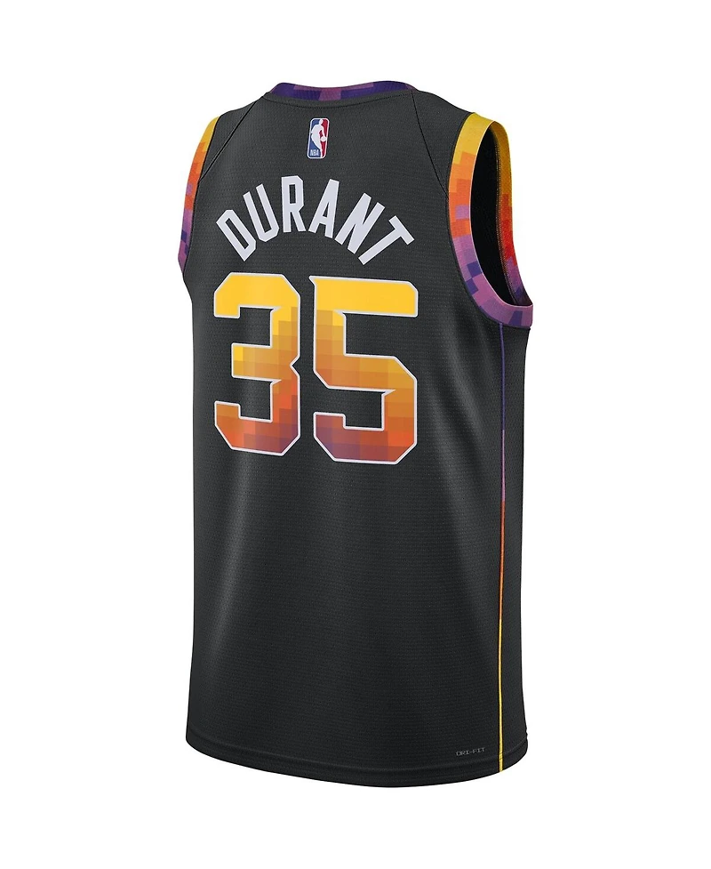 Men's and Women's Jordan Kevin Durant Black Phoenix Suns Swingman Jersey - Statement Edition