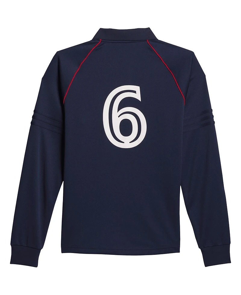 Men's adidas Navy Orchard x New England Revolution Skateboarding Long Sleeve Jersey